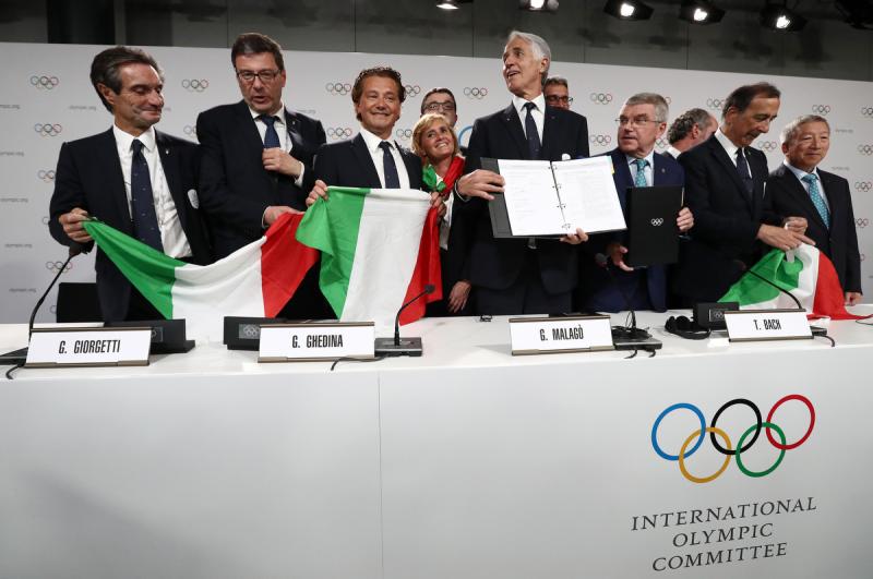 20190624 Conferenza Stampa MilanoCortina2026 Foto Pagliaricci GMT Sport019 20190624 Conferenza Stampa MilanoCortina2026 Foto Pagliaricci GMT Sport019