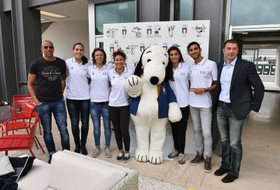 Snoopy entra nell'Italia Team