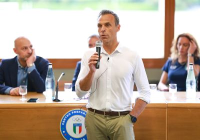 Staff Italia Team al CPO di Formia nel percorso di avvicinamento a Parigi 2024