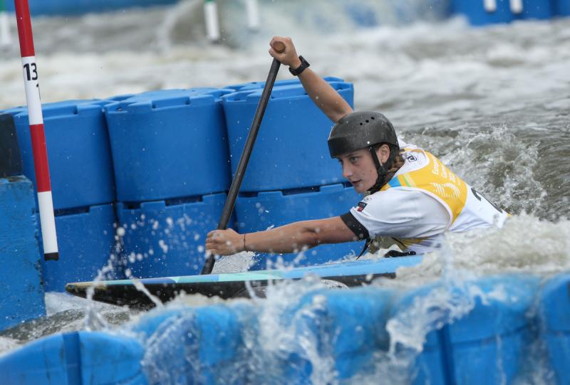 CANOA Slalom MICOZZI Elena LPA00347 Ph Luca Pagliaricci CONI CANOA Slalom MICOZZI Elena LPA00347 Ph Luca Pagliaricci CONI