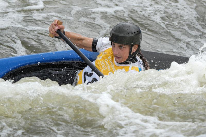 CANOA Slalom MICOZZI Elena LPA00446 Ph Luca Pagliaricci CONI CANOA Slalom MICOZZI Elena LPA00446 Ph Luca Pagliaricci CONI