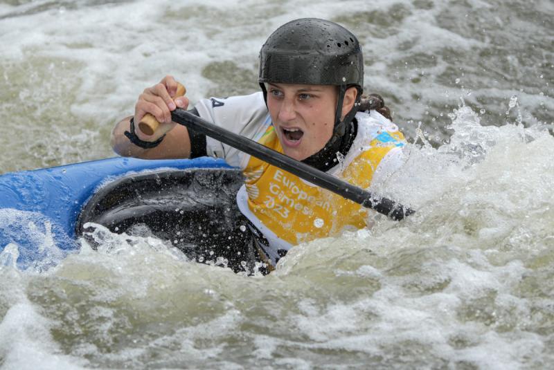 CANOA Slalom MICOZZI Elena LPA00456 Ph Luca Pagliaricci CONI CANOA Slalom MICOZZI Elena LPA00456 Ph Luca Pagliaricci CONI