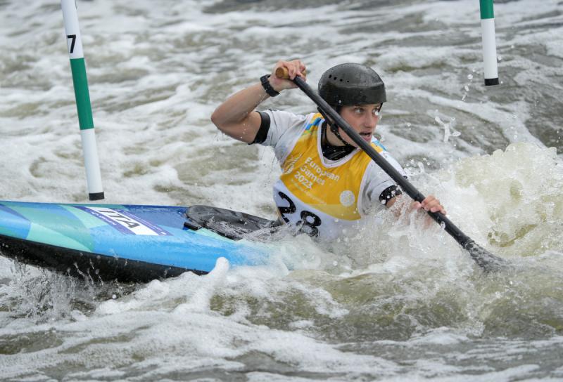 CANOA Slalom MICOZZI Elena LPA00464 Ph Luca Pagliaricci CONI CANOA Slalom MICOZZI Elena LPA00464 Ph Luca Pagliaricci CONI