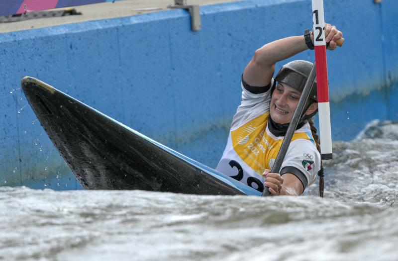 CANOA Slalom MICOZZI Elena LPA00505 Ph Luca Pagliaricci CONI CANOA Slalom MICOZZI Elena LPA00505 Ph Luca Pagliaricci CONI