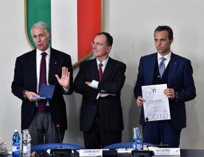 Stelle al merito sportivo della Giunta ai Presidenti di Sezione del Collegio di Garanzia