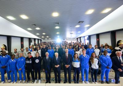 Storica visita del Presidente della Repubblica Mattarella al CPO Onesti
