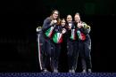 Fioretto a Squadre Femminile Medaglia  Foto Bisi GMT BISI5581