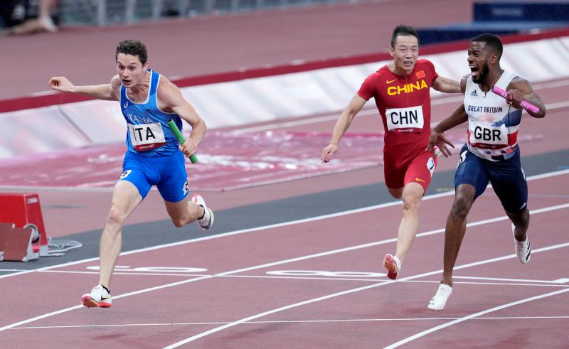 Staffetta 4x100 ITA ORO Foto Luca Pagliaricci GMT _PAG4082 copia Staffetta 4x100 ITA ORO Foto Luca Pagliaricci GMT _PAG4082 copia