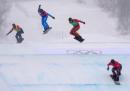 220212 Sommariva Carpano ITA Snowboard Cross Mixed Team Ph Luca Pagliaricci PAG07630 copia