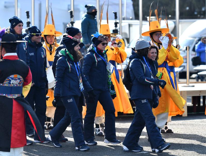 12 Welcome Ceremony Ferraro-Pagliaricci - GMT 12 Welcome Ceremony Ferraro-Pagliaricci - GMT