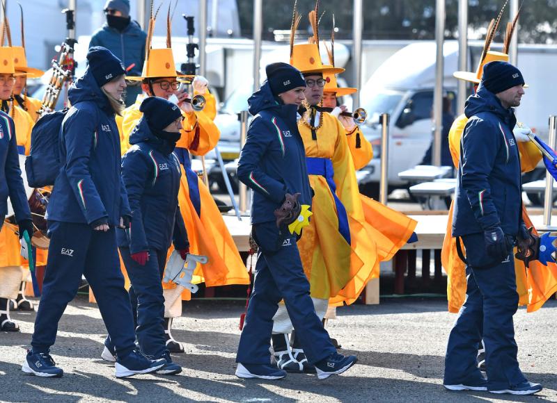 15 Welcome Ceremony Ferraro-Pagliaricci - GMT 15 Welcome Ceremony Ferraro-Pagliaricci - GMT