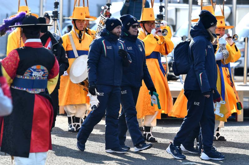 16 Welcome Ceremony Ferraro-Pagliaricci - GMT 16 Welcome Ceremony Ferraro-Pagliaricci - GMT