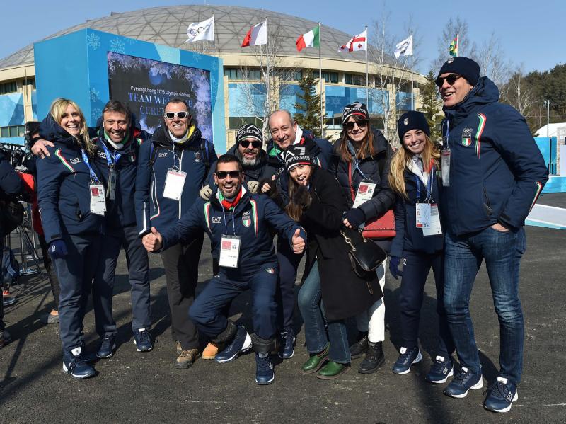 180208 52 Welcome Ceremony Ferraro-Pagliaricci - GMT 180208 52 Welcome Ceremony Ferraro-Pagliaricci - GMT