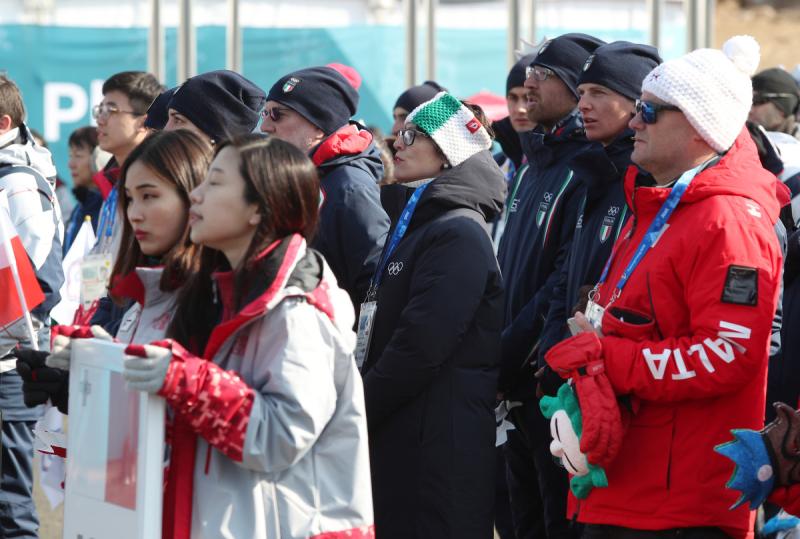 25 Welcome Ceremony Ferraro-Pagliaricci - GMT 25 Welcome Ceremony Ferraro-Pagliaricci - GMT