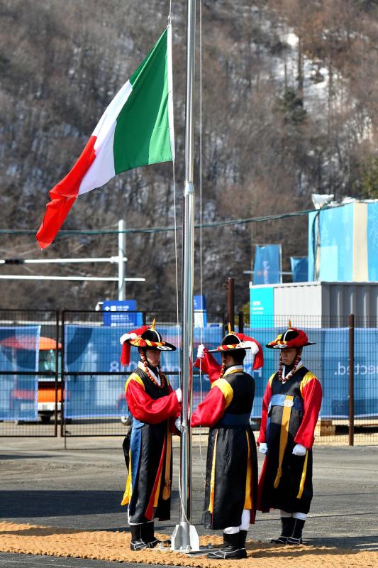 31 Welcome Ceremony Ferraro-Pagliaricci - GMT 31 Welcome Ceremony Ferraro-Pagliaricci - GMT