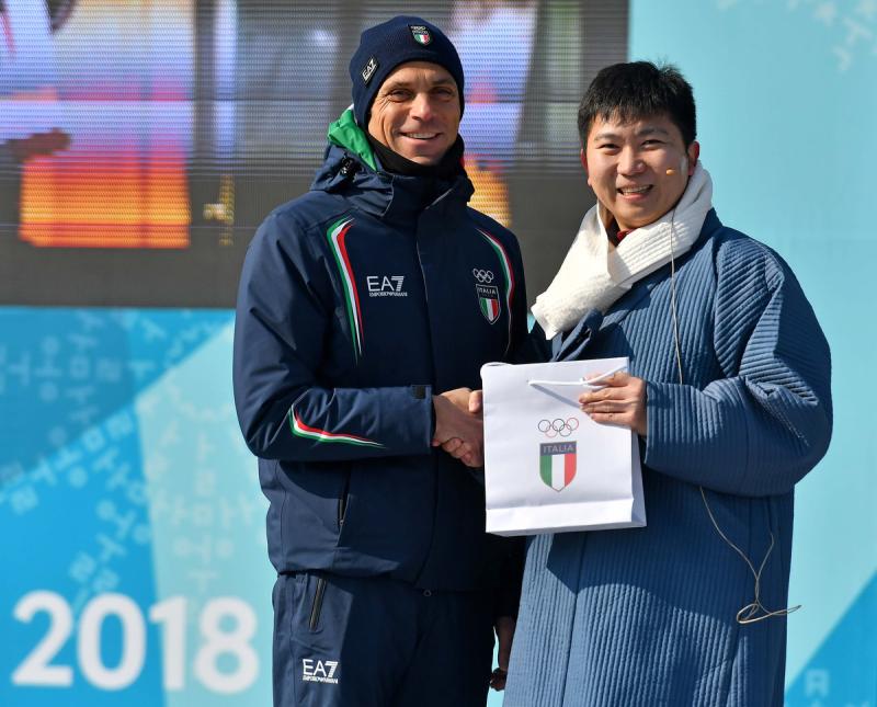 39 Welcome Ceremony Ferraro-Pagliaricci - GMT 39 Welcome Ceremony Ferraro-Pagliaricci - GMT