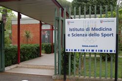 CONI: Visite mediche per la Nazionale Cantanti all'Istituto di Medicina e Scienza dello sport all'Acquacetosa