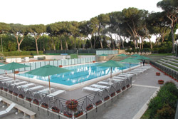 CONI SERVIZI: inanugurata l'area Piscine del Circolo del Tennis al Foro Italico