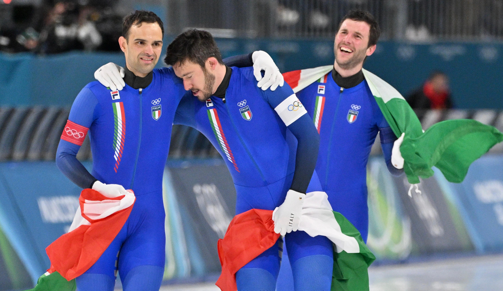 Inseguimento a squadre: l'Italia vince la finale per l'oro e torna al successo ai Giochi dopo 20 anni