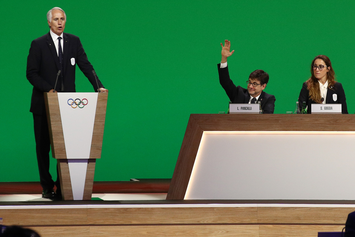 20190624 Assegnazione Olimpiadi2026 Foto Pagliaricci GMT Sport129