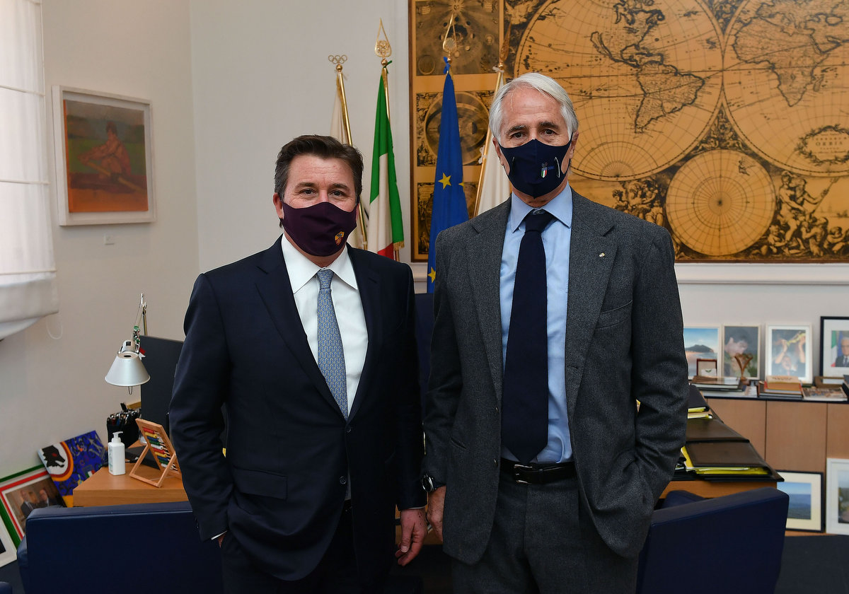 Malago vs Friedkin foto mezzelani gmt005
