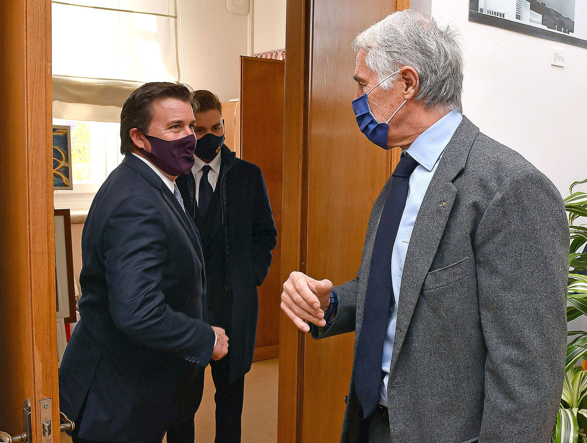 Malago vs Friedkin foto mezzelani gmt006