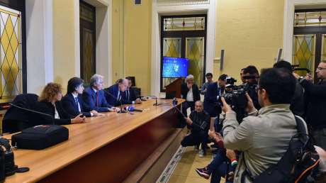 conf stampa reggio calabria  Foto Mezzelani GMT 412