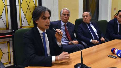 conf stampa reggio calabria  Foto Mezzelani GMT 421