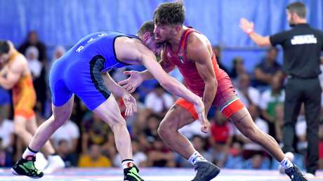 Wrestling MERVICE Ruben vs SIR foto Simone Ferraro SFA_8413 copia