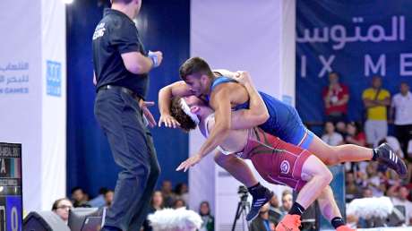 Wrestling MINGUZZI Mirco Argento foto Simone Ferraro SFA_9320 copia