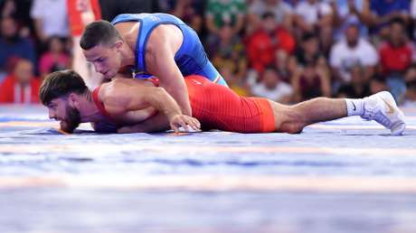 Wrestling SANFILIPPO Ignazio vs FRA foto Simone Ferraro SFA_8674 copia