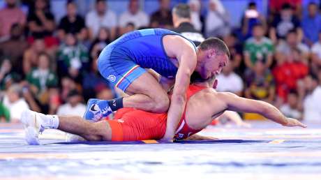 Wrestling SANFILIPPO Ignazio vs FRA foto Simone Ferraro SFA_8709 copia