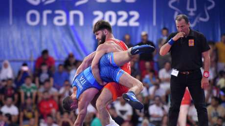 Wrestling SANFILIPPO Ignazio vs FRA foto Simone Ferraro SFA_8797 copia