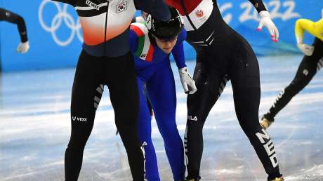 bronzo  argento short track 16 feb foto mezzelani gmt129