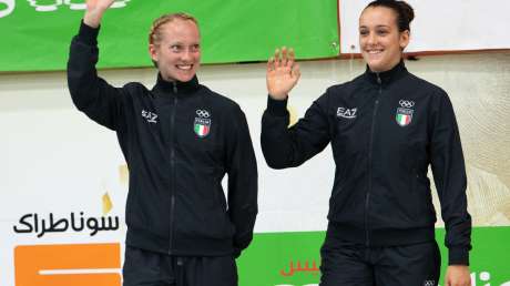 Badminton Fink-Hamza ARGENTO foto Luca Pagliaricci ORA05576 copia 