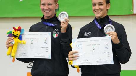 Badminton Fink-Hamza ARGENTO foto Luca Pagliaricci ORA05628 copia 
