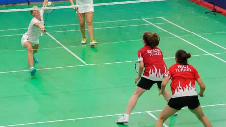 Badminton Fink-Hamza VS Ercetin-Inci ARGENTO foto Luca Pagliaricci ORA05296 copia 