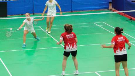Badminton Fink-Hamza VS Ercetin-Inci ARGENTO foto Luca Pagliaricci ORA05439 copia 