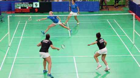 Badminton Fink Hamza VS Christodoulou Kattirtzi foto Luca Pagliaricci ORA03920 copia 
