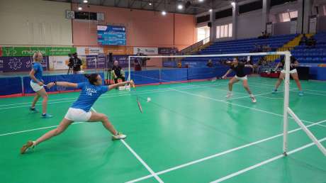 Badminton Fink Hamza VS Christodoulou Kattirtzi foto Luca Pagliaricci ORA04166 copia 