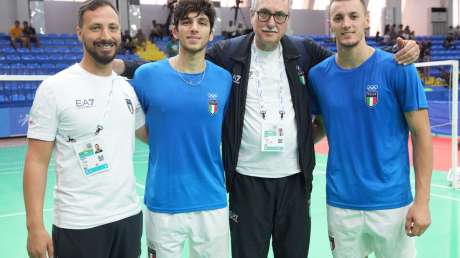 Badminton Fink Hamza VS Christodoulou Kattirtzi foto Luca Pagliaricci ORA04633 copia 