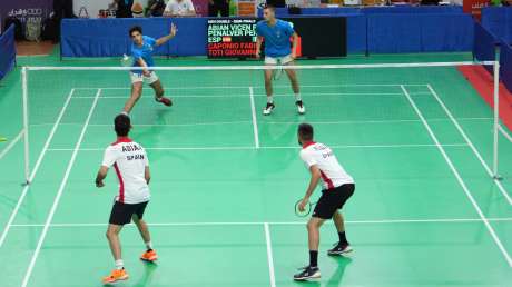 Badminton Toti Caponio VS Penalven Pereira foto Luca Pagliaricci ORA03046 copia 