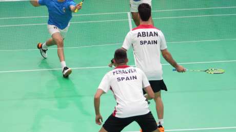 Badminton Toti Caponio VS Penalven Pereira foto Luca Pagliaricci ORA03330 copia 