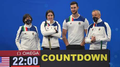 azzurri curling vincono match inaugurale contro usa foto mezzelani gmt sport010