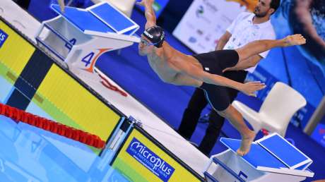 NUOTO 100m Rana U Alessandro PINZUTI foto Simone Ferraro SFA_9566 copia