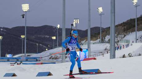 220211 Dorothea Wierer BRONZO Biathlon Sprint Ph Luca Pagliaricci LUC08087 copia