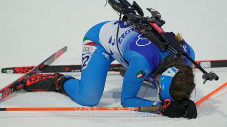220211 Dorothea Wierer BRONZO Biathlon Sprint Ph Luca Pagliaricci PAG07331 copia