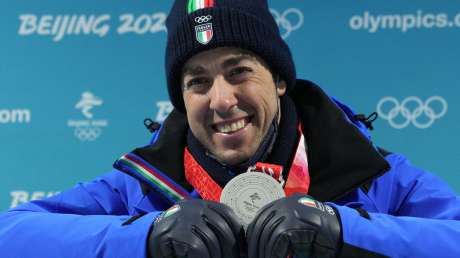 220209 Federico Pellegrino Medal Plaza Ph Luca Pagliaricci PAG05189 copia