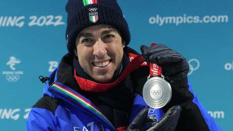 220209 Federico Pellegrino Medal Plaza Ph Luca Pagliaricci PAG05247 copia