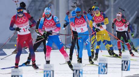 220215 ITA Biathlon Uomini 4x7, 5km Relay Ph Luca Pagliaricci LUC04042 copia